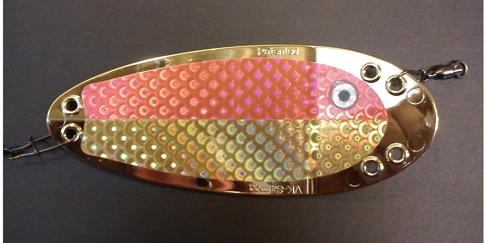 VK-Salmon small 15cm. Gold 007s.