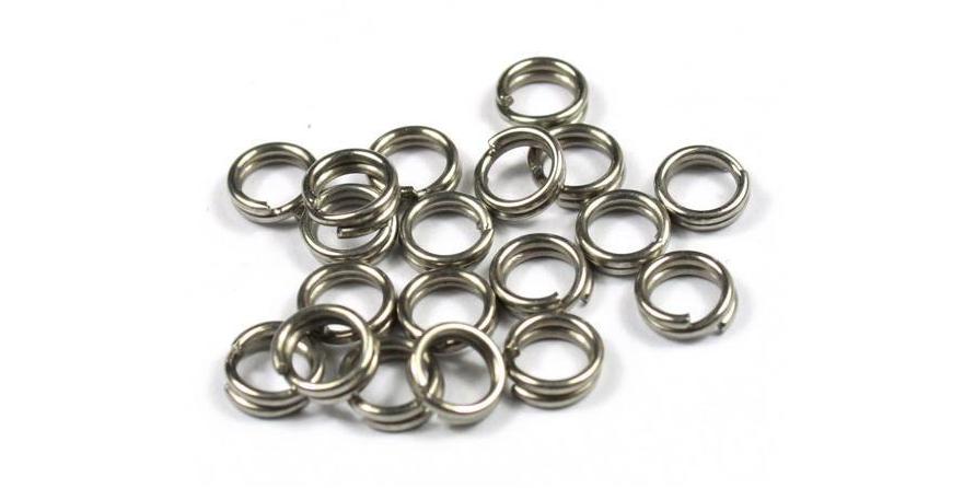 Stoxdal Split Rings. Stainless Steel. 11mm. 100-Pack