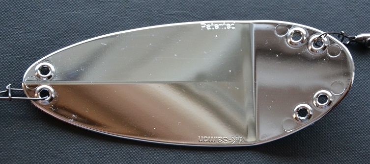 VK-Salmon small 15cm. Silver Chrome. No tape! Tillfälligt slut