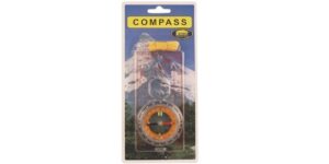 Kompass vätskefylld.