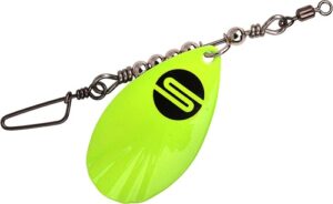 Spro Trolling Blades, Lime.