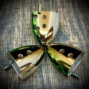 Salsa Beteshållare 3-pack. Greencopper. Chrome