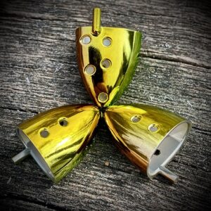 Salsa Beteshållare 3-pack. Rusty Betsy. Chrome