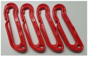 QRSL-4.  Extra Stark Snabbhake. 9,5cm, 4-Pack.