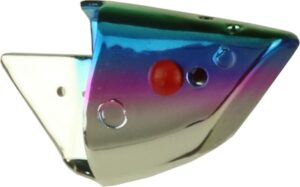 Hurricane Bait Head, HBH-C02, Chrome Herring.