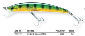 Yo-Zuri Crystal 3D Minnow Floating. 11cm, 13g, PC