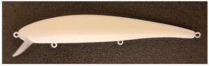 Pomperi white blank. 12cm. 13g.