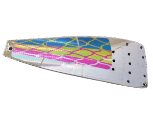 Salsa flasher. Krom Rhubarb.