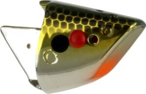 Hurricane Bait Head, Medium , HBHM-CUV05, UV Chrome Golden Shad.