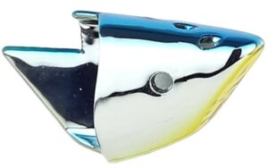 Hurricane Bait Head, Medium, HBHM-C09, Chrome Swedish Steel.